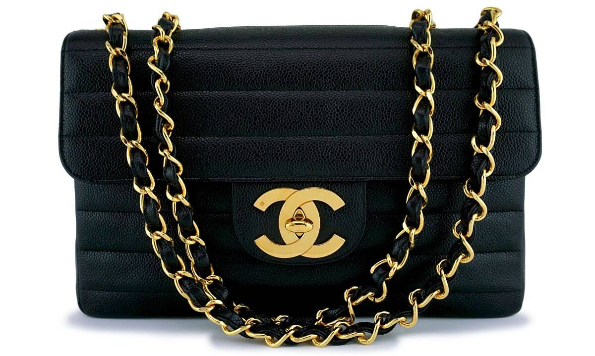 Warranty and FREE shippingThe Chanel Classic Jumbo A Three Decade