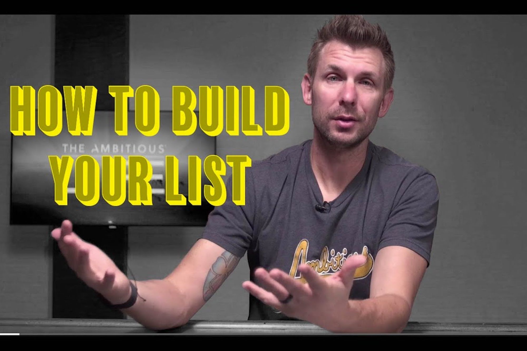How to Build Your Customer List and Get Your Business Off the Ground