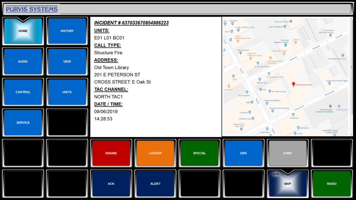 PURVIS Systems Fire Station Alerting System Equipment