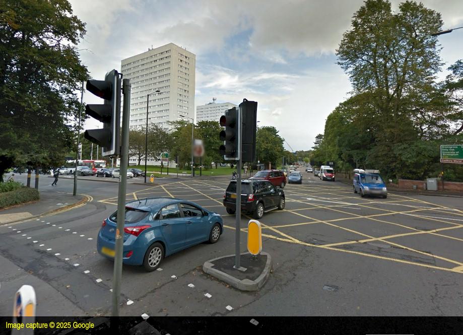 Priory Road Junction with Bristol Road Push Bikes