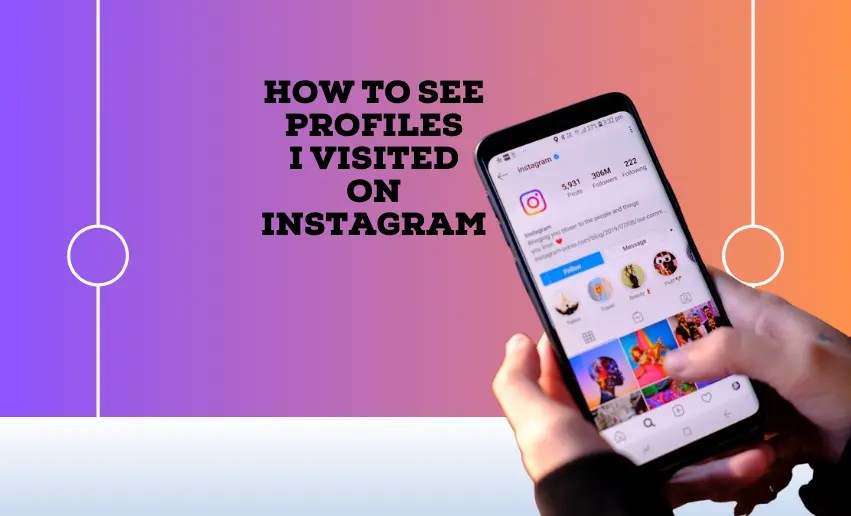 How To See Profiles I Visited On Instagram Pushbio