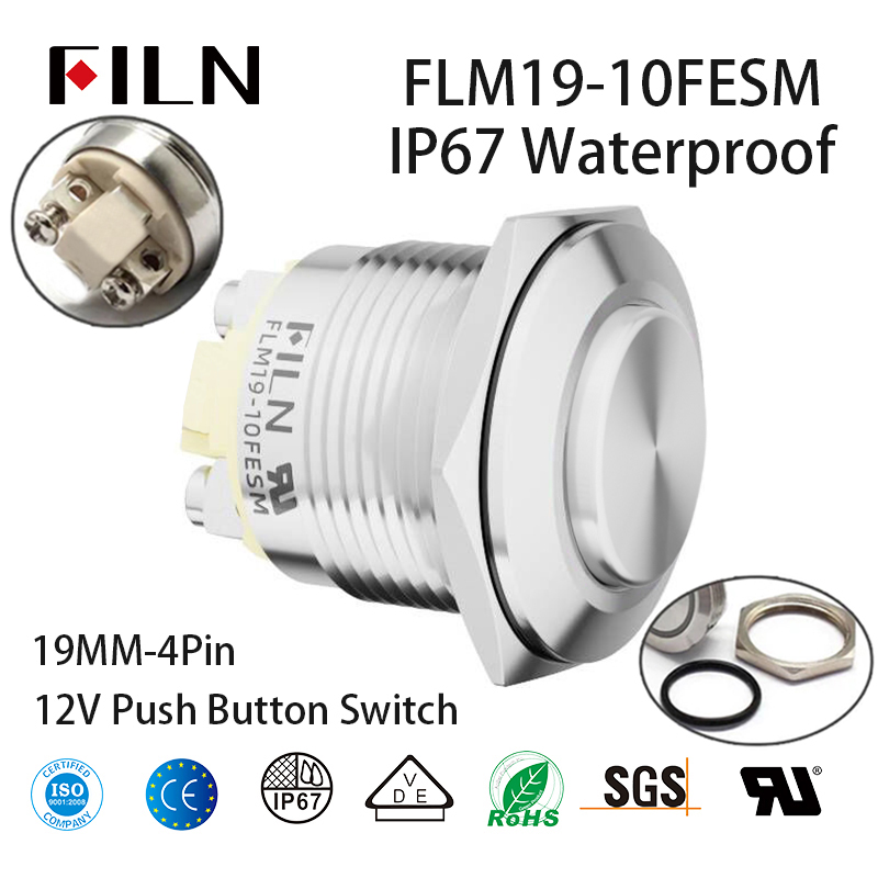 Great Push Button Latching SwitchFILN Premium Push Button Latching
