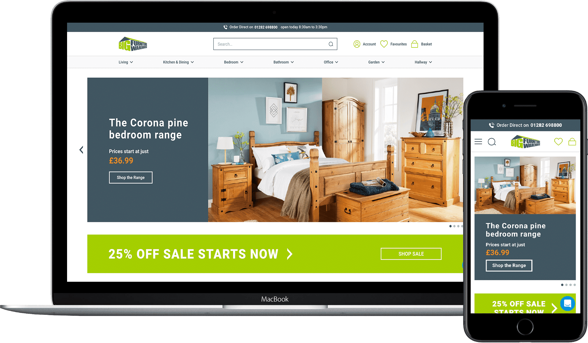 Big Furniture Warehouse Case Studies PushON