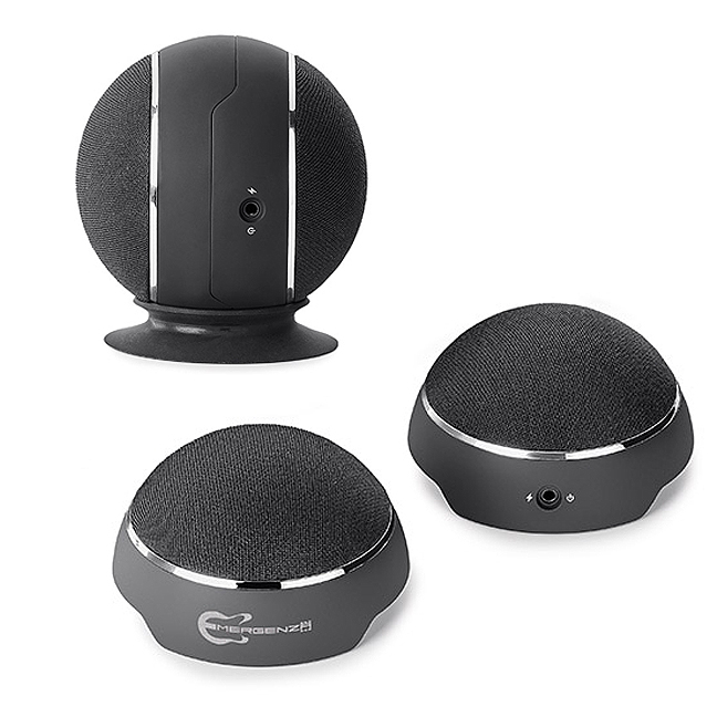 Orb Wireless Dual Stereo Speakers Push Promotional Products