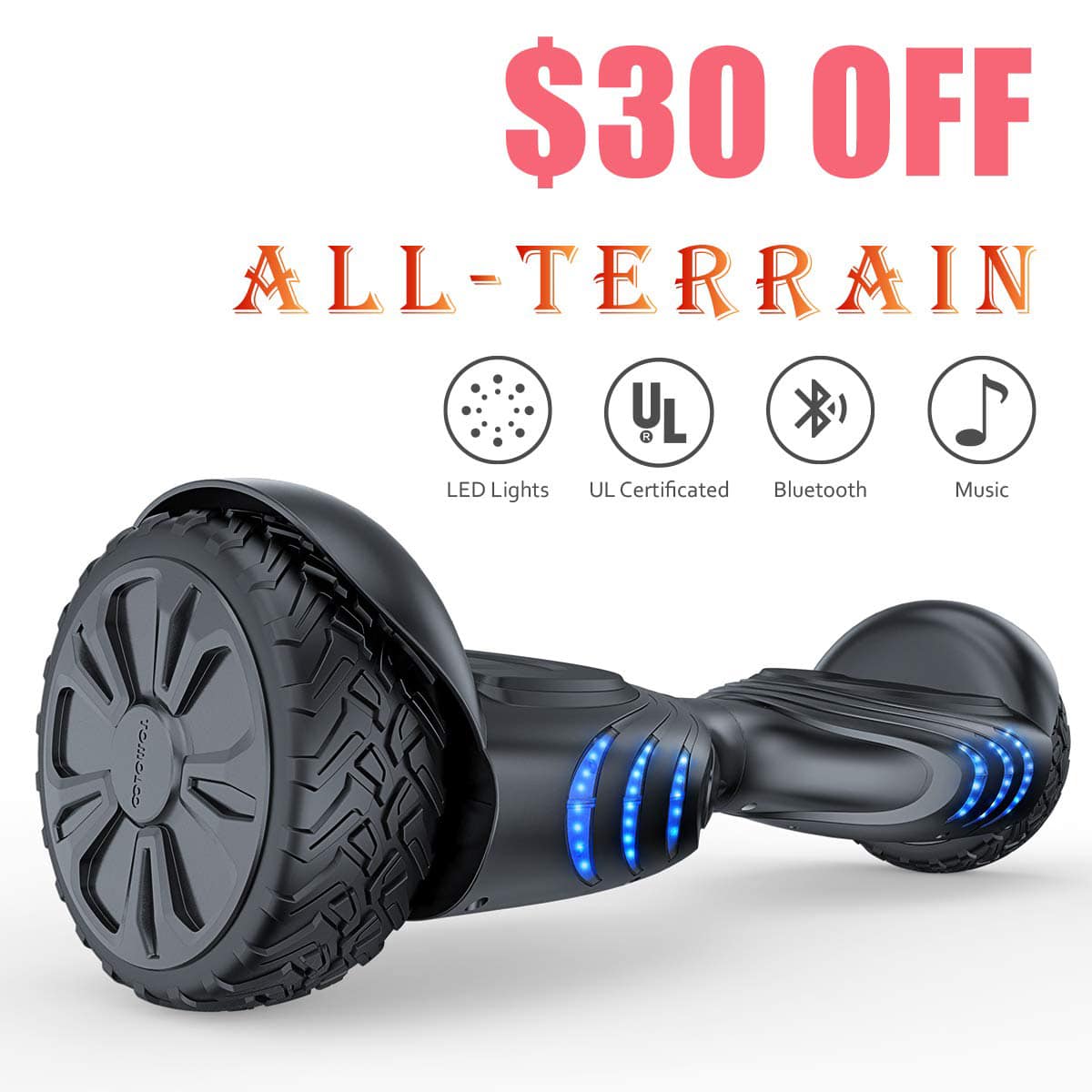 Best Bluetooth Hoverboards with Lights in 2025 - Hoverboard Scooter