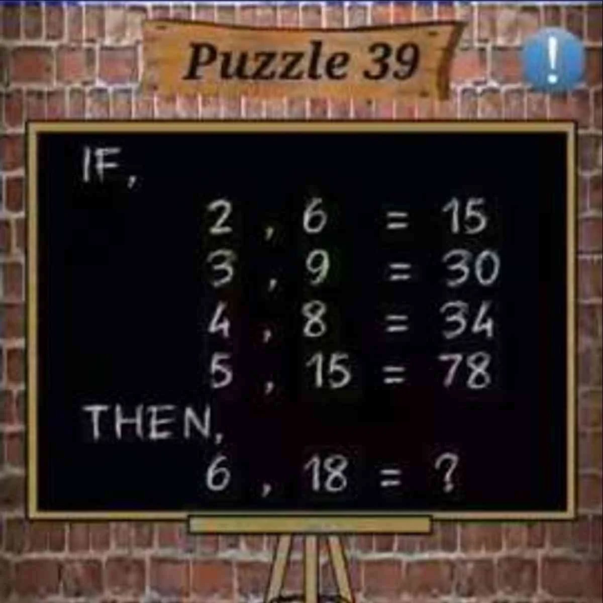 Math Puzzles Game Level 39 Answer with Solution » Puzzle Game Master