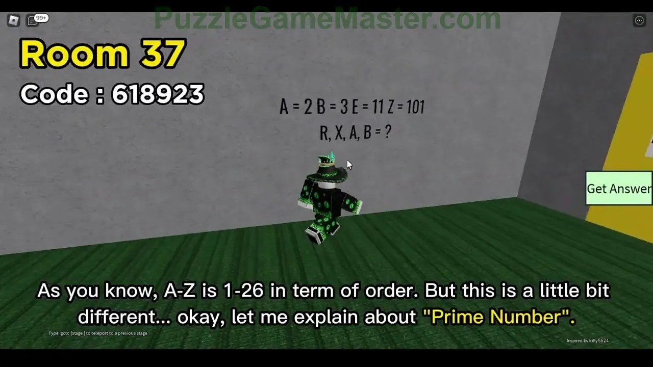 Puzzle Doors Level 37 Roblox Answer [With Explanations] » Puzzle Game