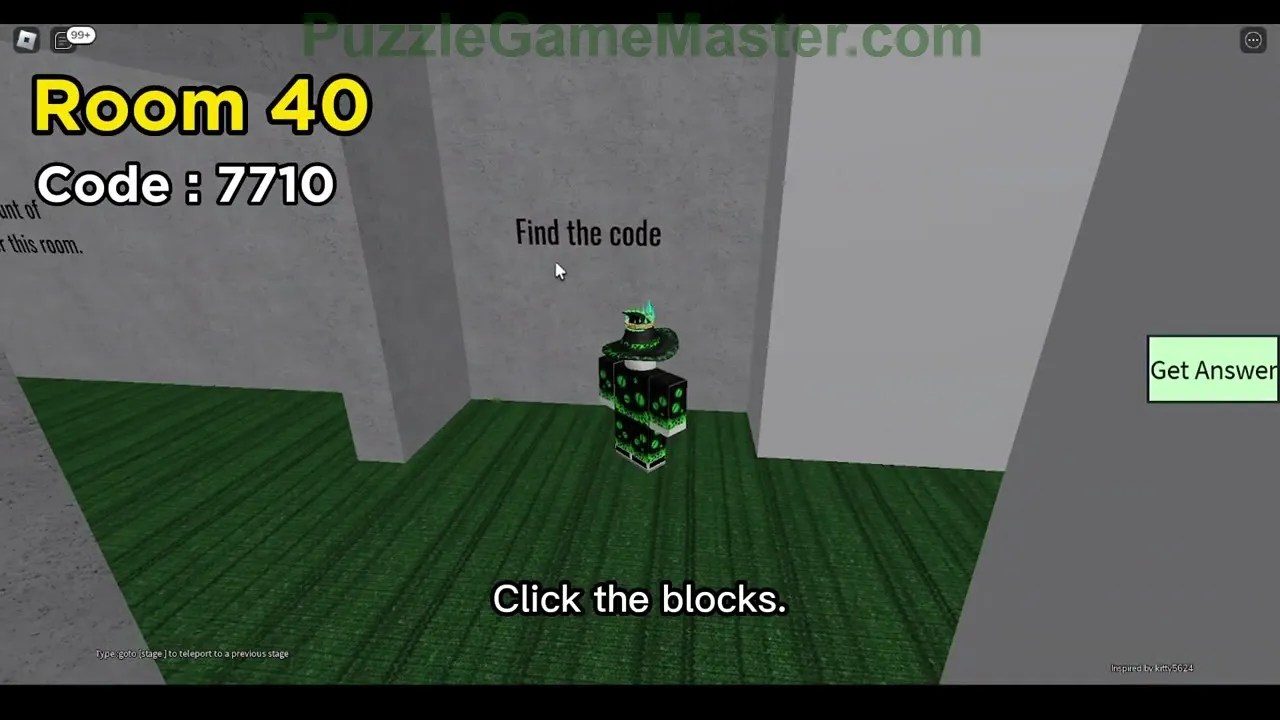 Puzzle Doors Level 40 Roblox Answer [With Explanations] » Puzzle Game