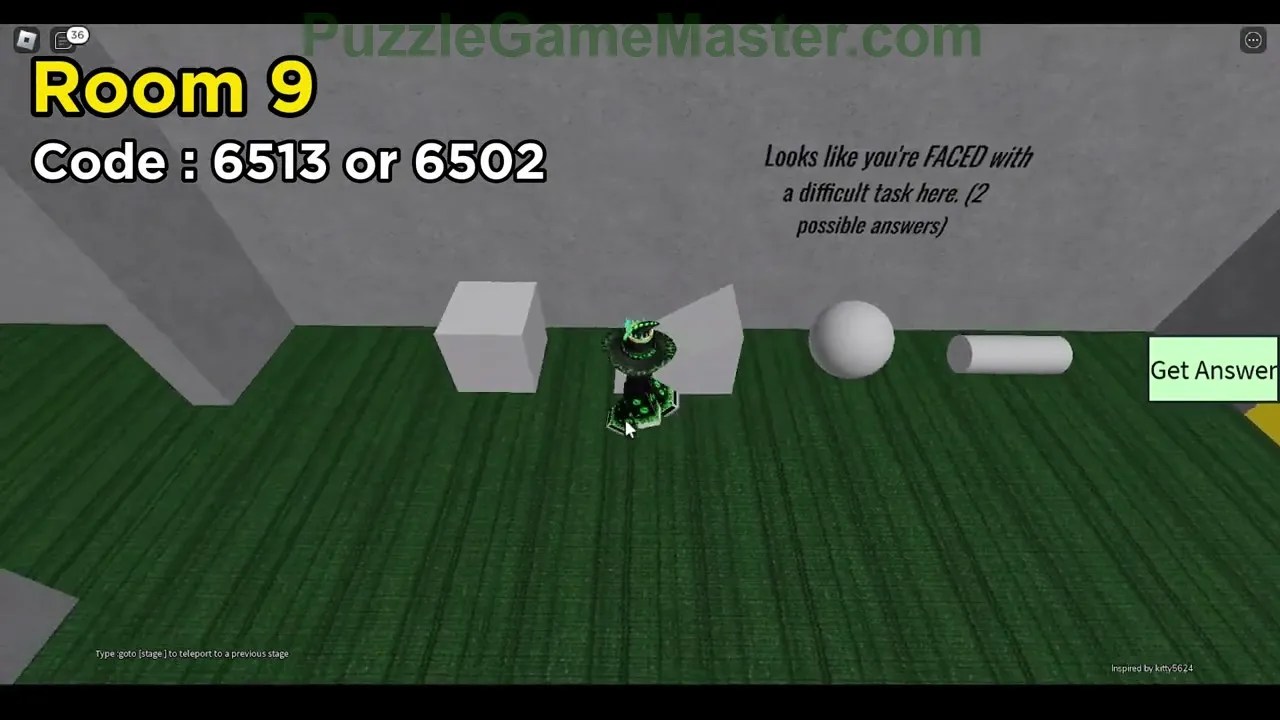 Puzzle Doors Level 9 Roblox Answer [With Explanations] » Puzzle Game Master