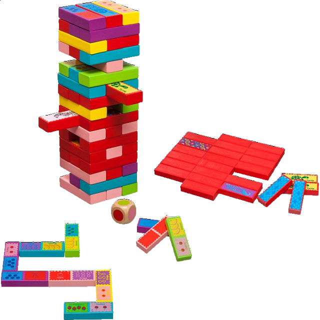 Tumbling Tower 3 in 1 Game Games & Toys Puzzle Master Inc