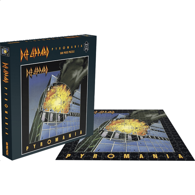 Rock Saws Def Leppard Pyromania New Items Puzzle Master Inc