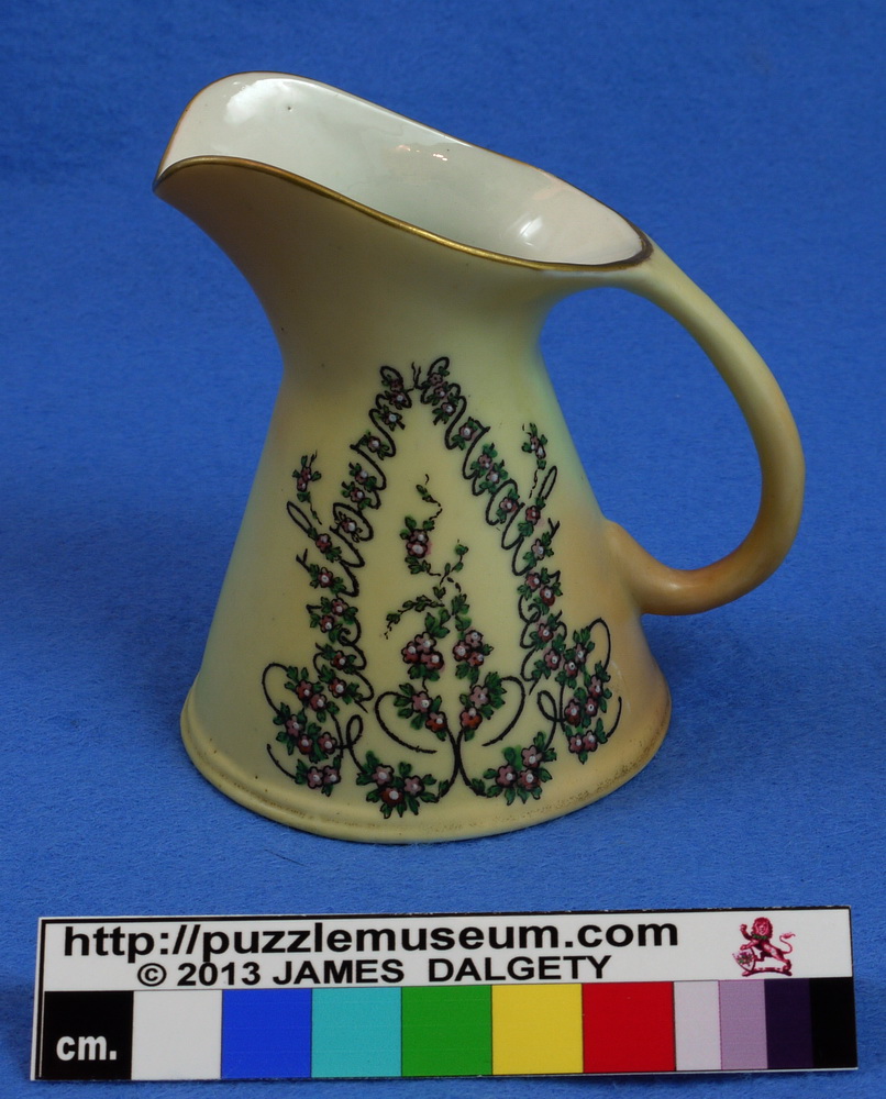 Duplicates Crested Puzzle Jugs