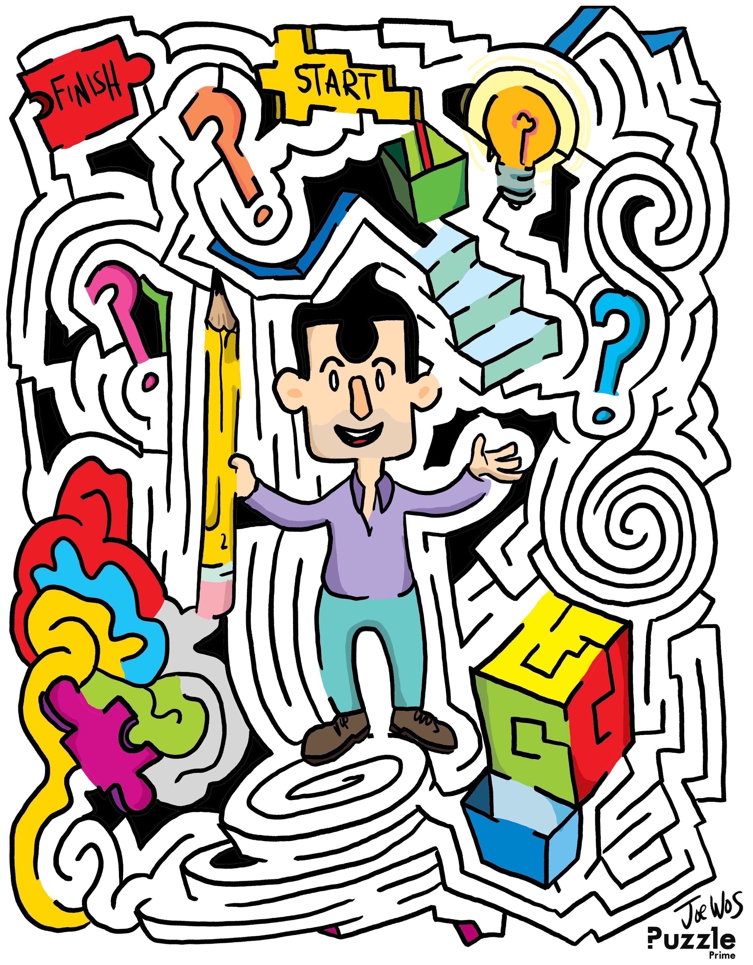 Puzzle Prime Maze Puzzle Prime
