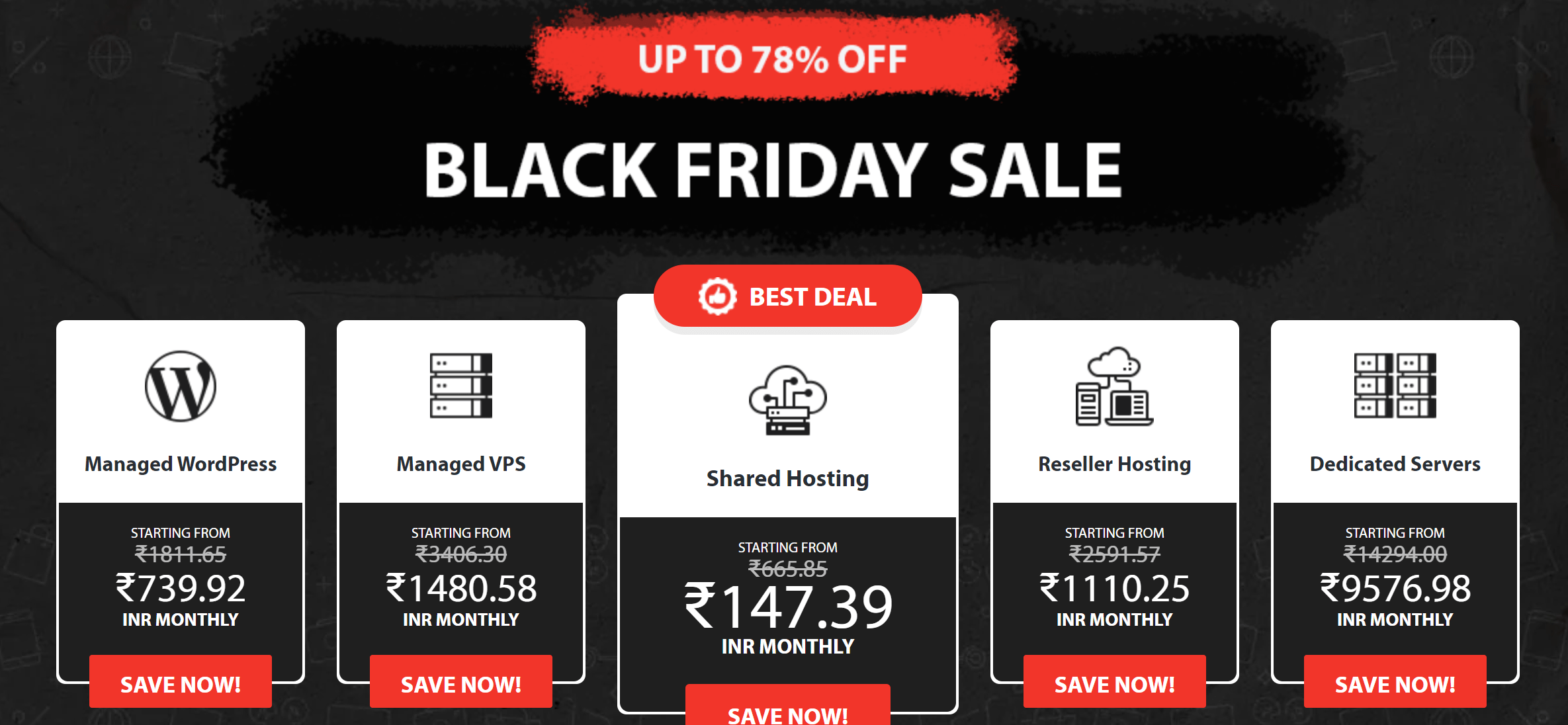 Black Friday Offer Amazing Off from A2Hosting. 78 Off..