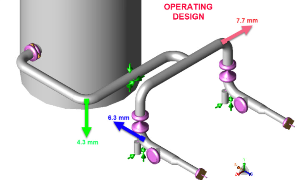 Pipe Stress Analysis Sample Report Pressure Vessel Engineering