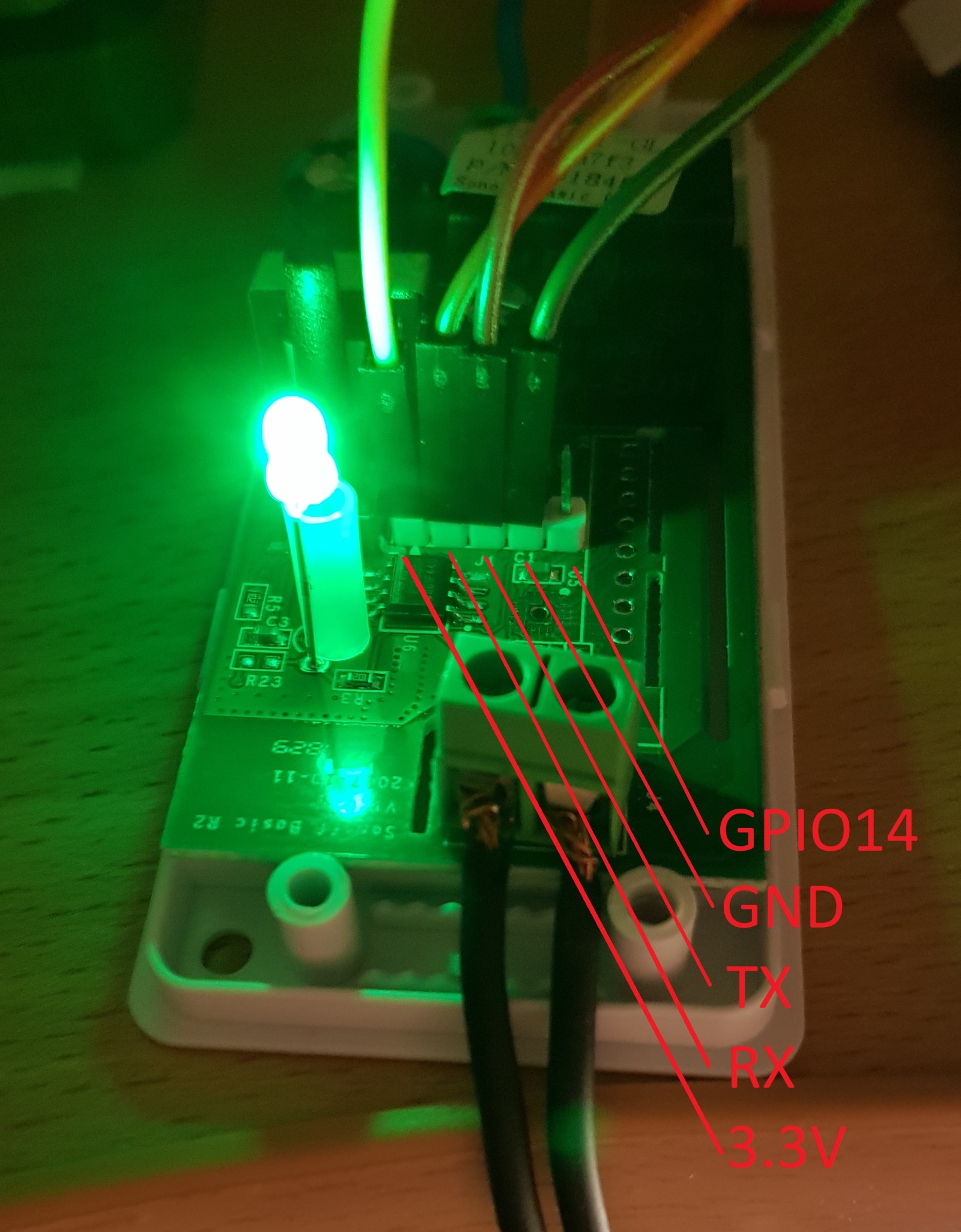 Sonoff Basic прошивка через Raspberry Pi