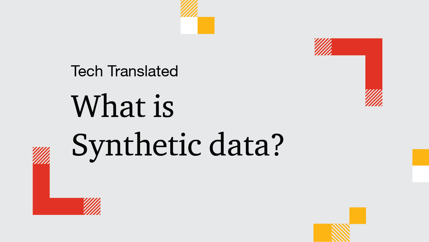 What does synthetic data mean for business? PwC