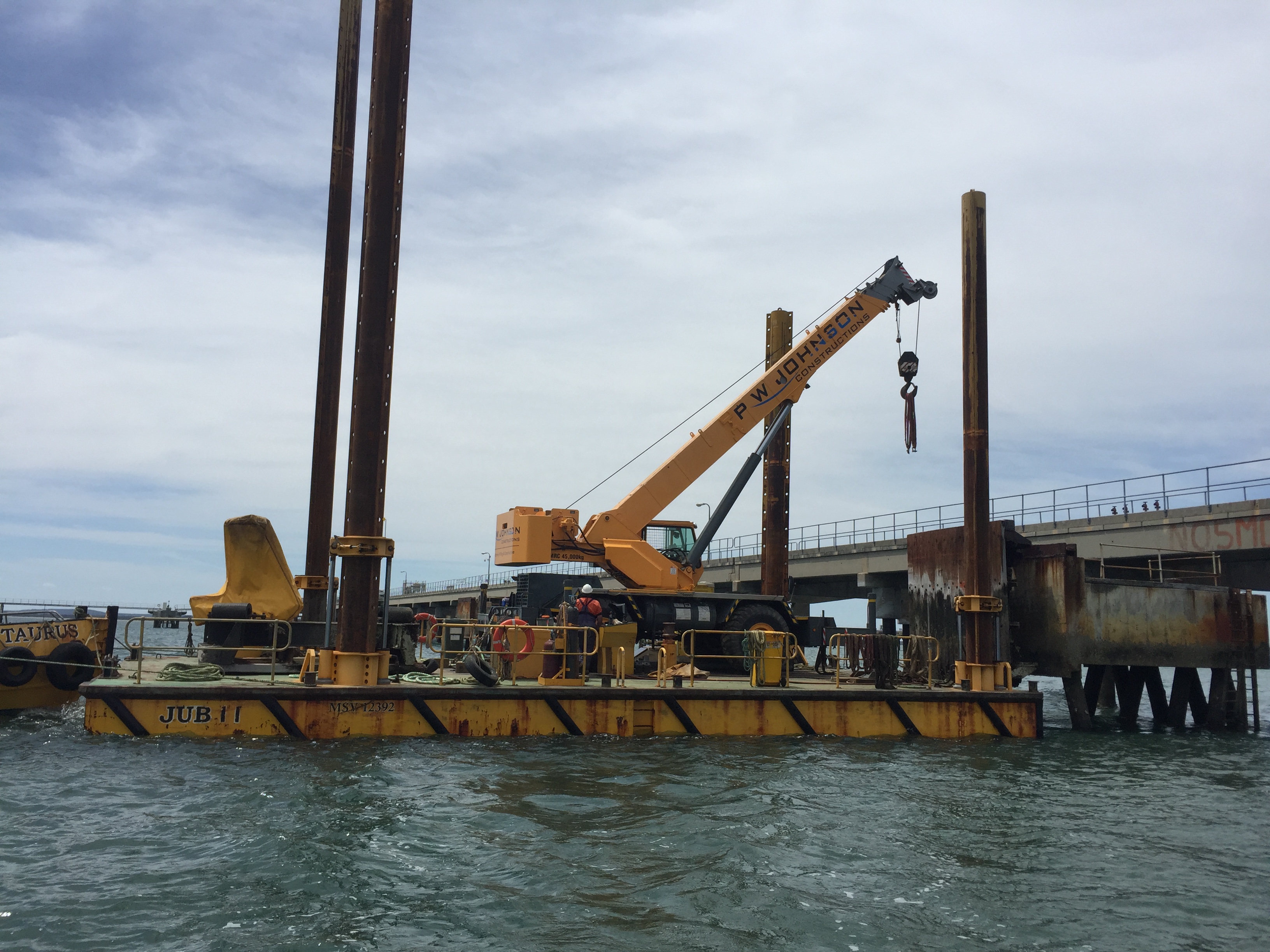 Crib Point Jetty Patrick Bulk & Automotive Port Services Various works.