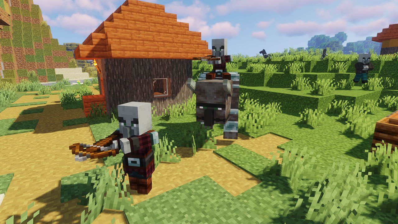 Minecraft Village Raid