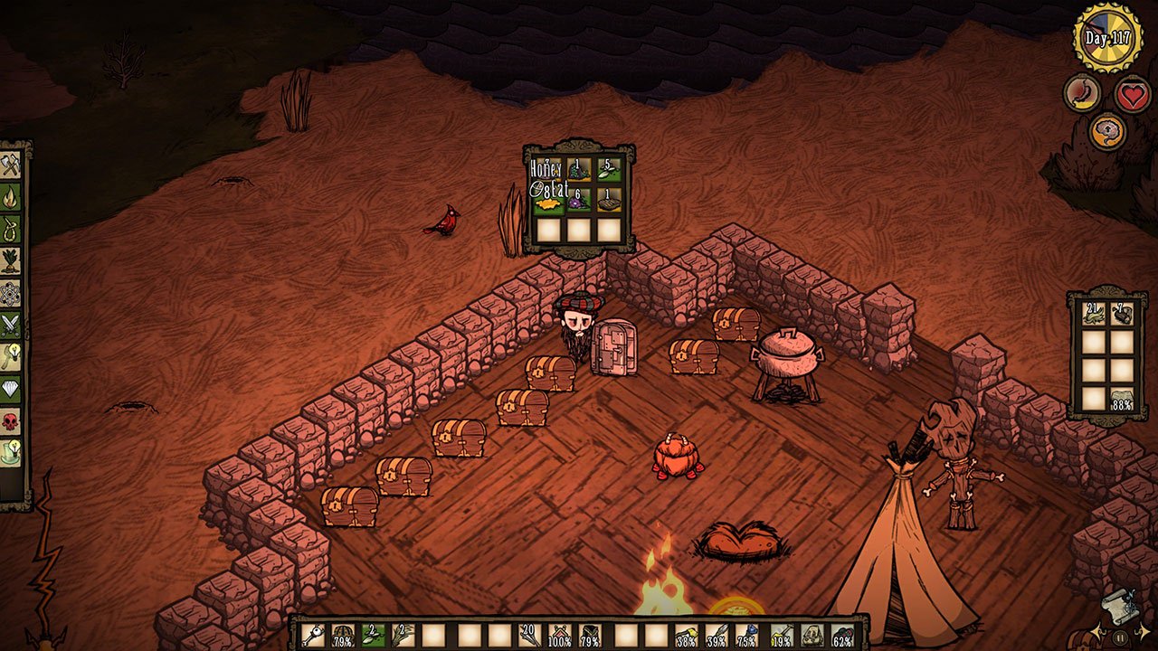 Don't Starve How to heal & get more health PwrDown