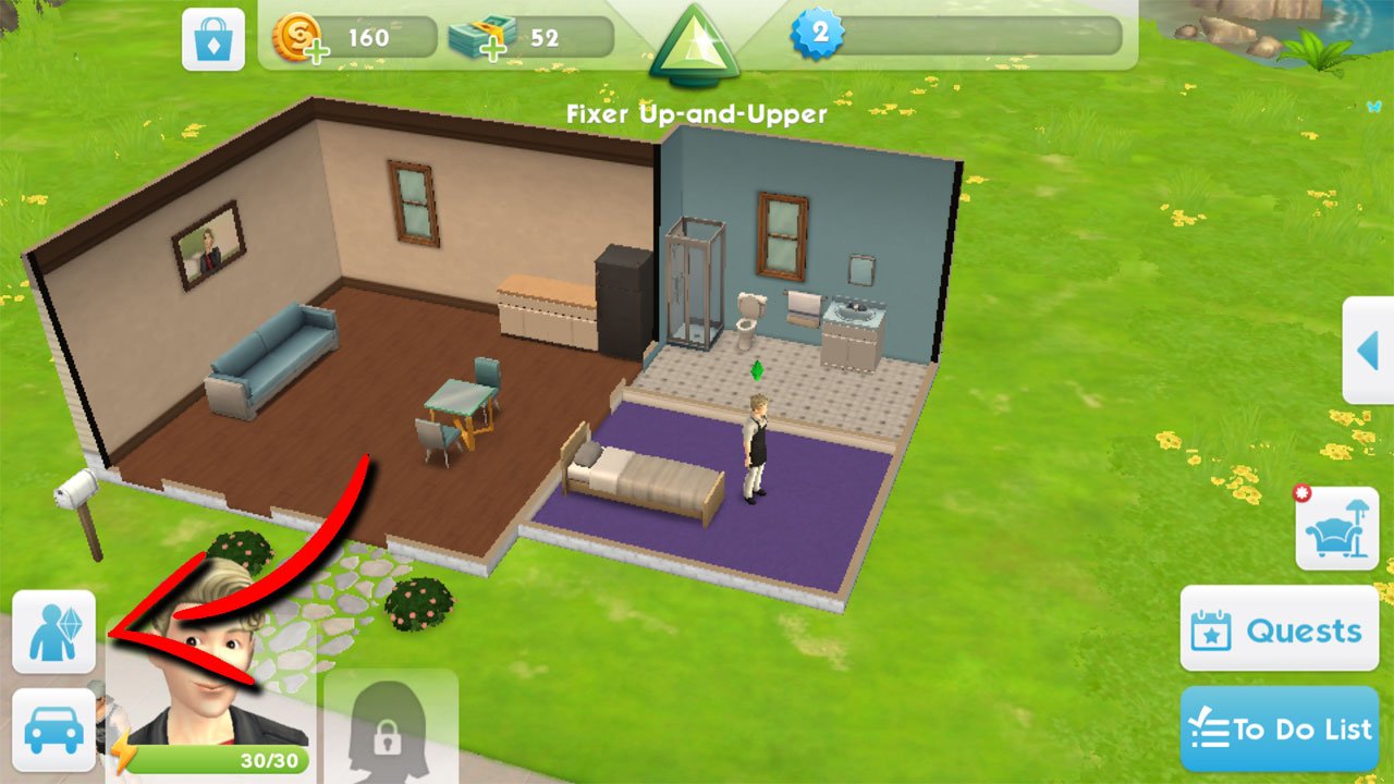 How to change your Sims name in The Sims Mobile PwrDown
