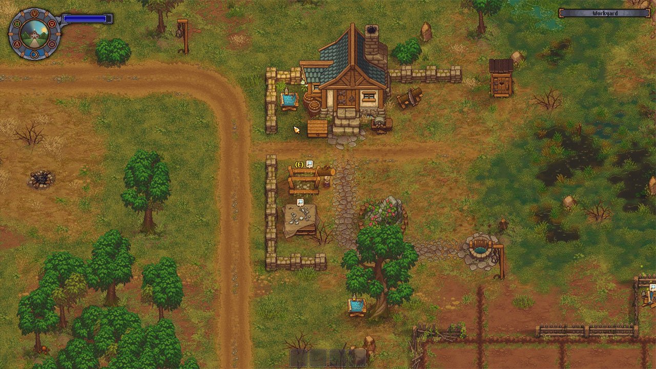 Graveyard Keeper How to Make Wooden Planks PwrDown