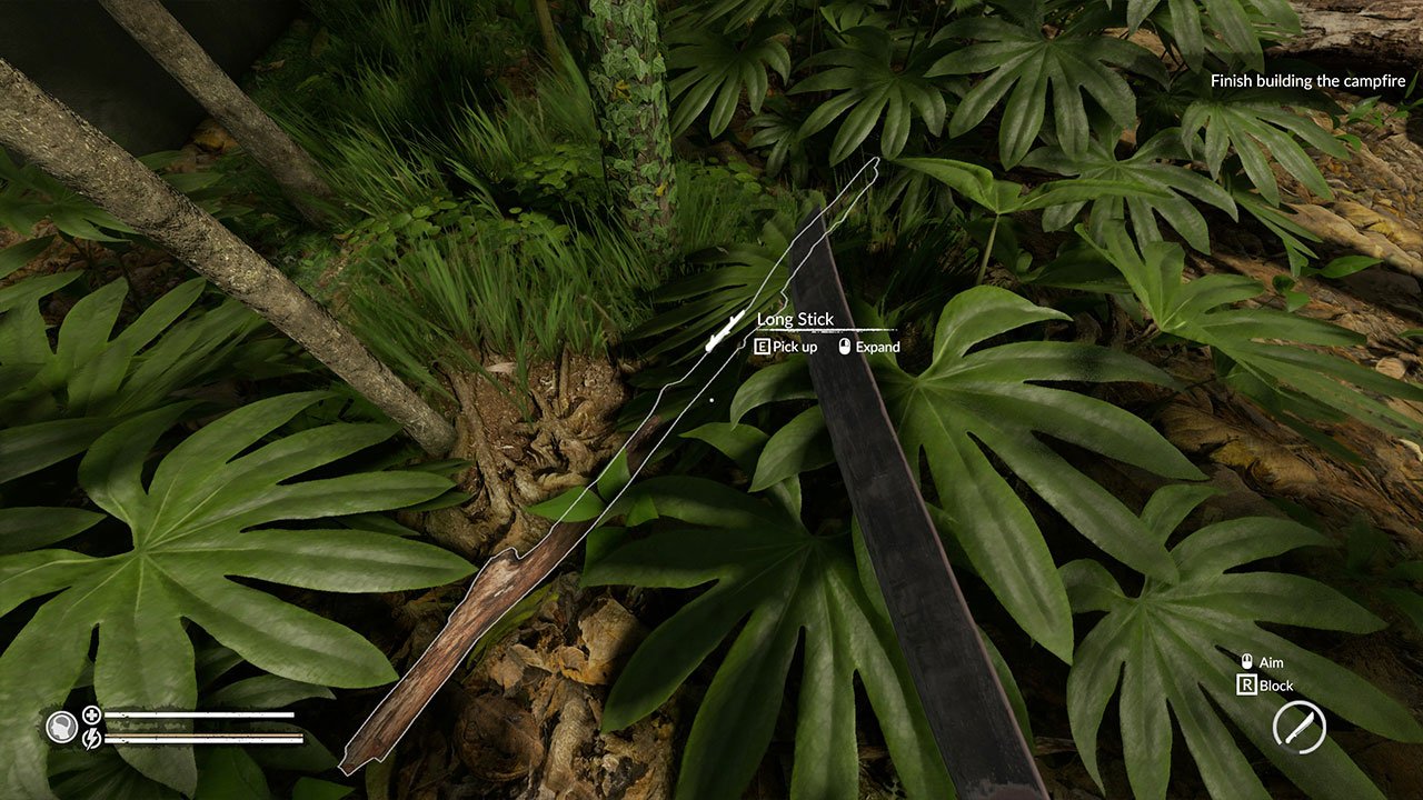 Green Hell How to make a Spear PwrDown