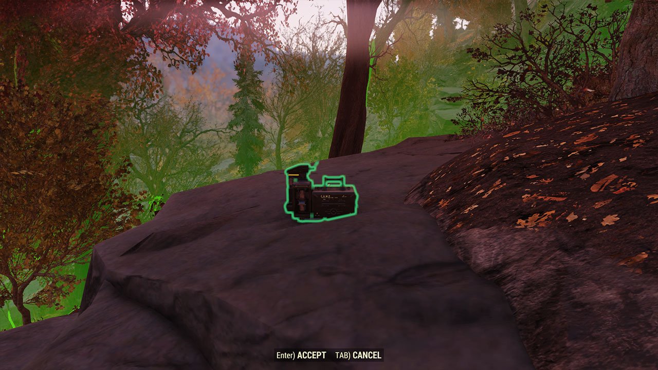Fallout 76 How to Place & Build CAMP PwrDown