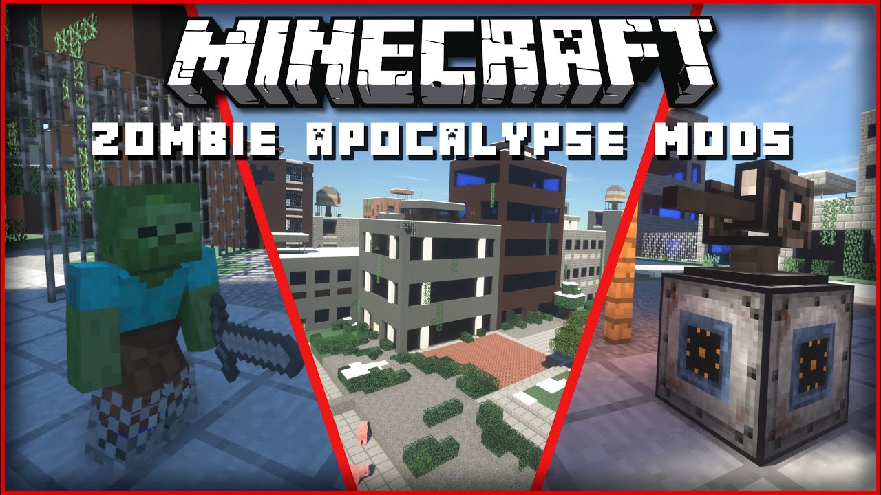 Top 10 Best Zombie Mods for Minecraft (Zombie Apocalypse) PwrDown