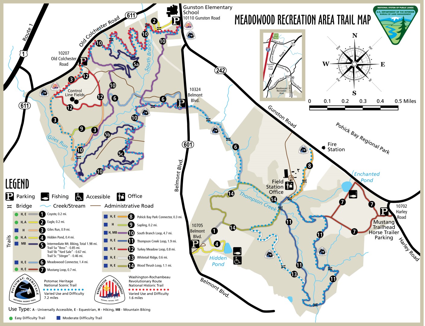 Map Cache Prince William Trails and Streams Coalition