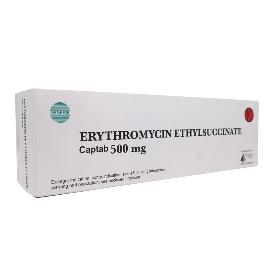 Erythromycin Ethylsuccinate - Pt Pyridam Farma Tbk.