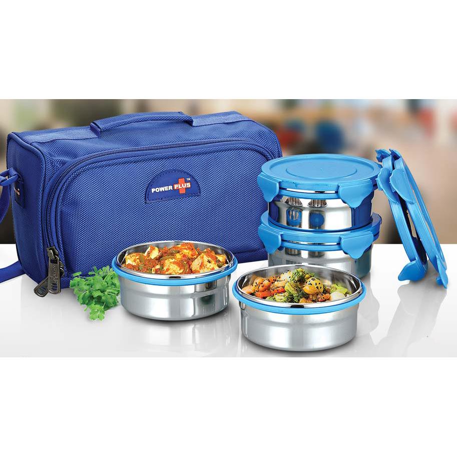 Zippy Delight 4 container lunch box (steel containers) (H102) PYG Corp