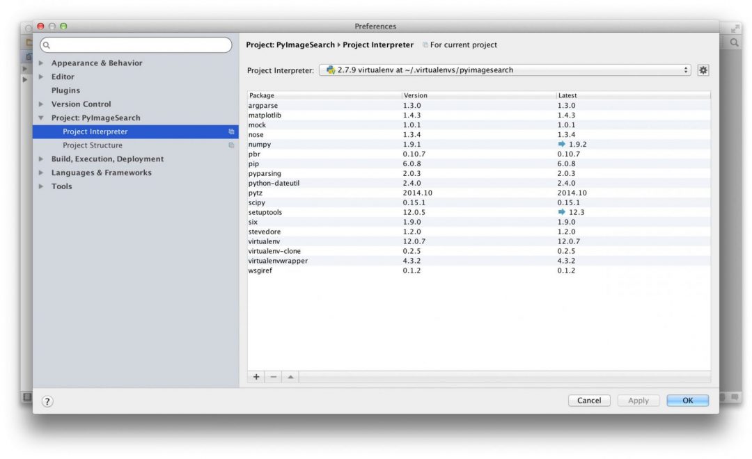 The perfect computer vision environment PyCharm, OpenCV