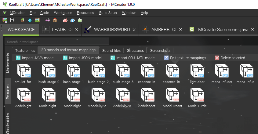 MCreator 1.9.0 - The potion of the full screen and more | MCreator