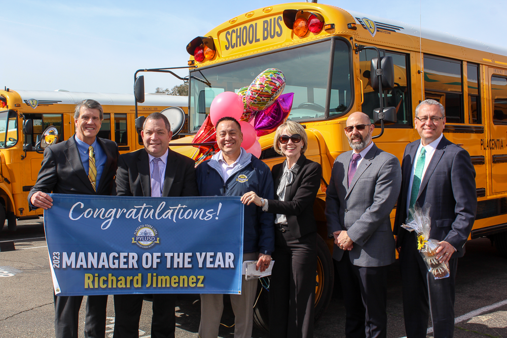 Congratulations to the PlacentiaYorba Linda Unified School District's