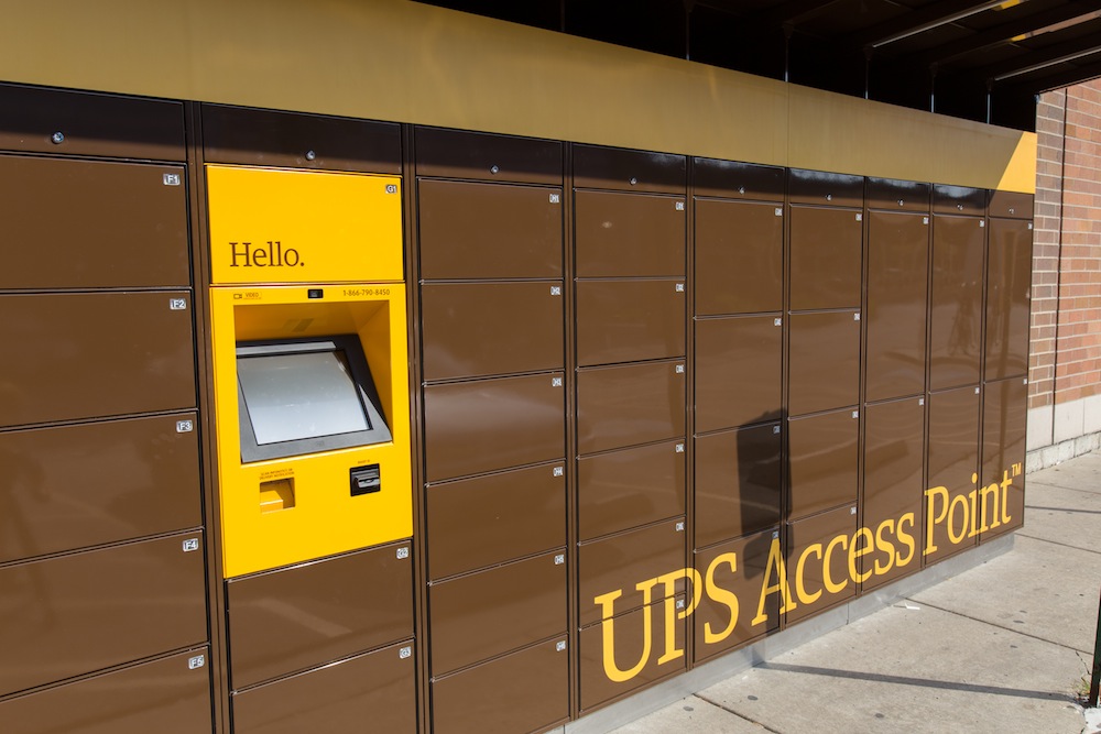 UPS Expands Locker PickUp