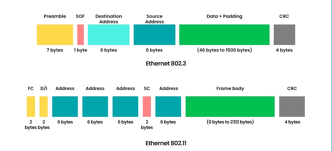 Difference Between Packet And Frame Labs