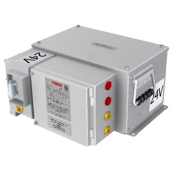 ATEX battery Pyroban explosion protection for hazardous areas offshore