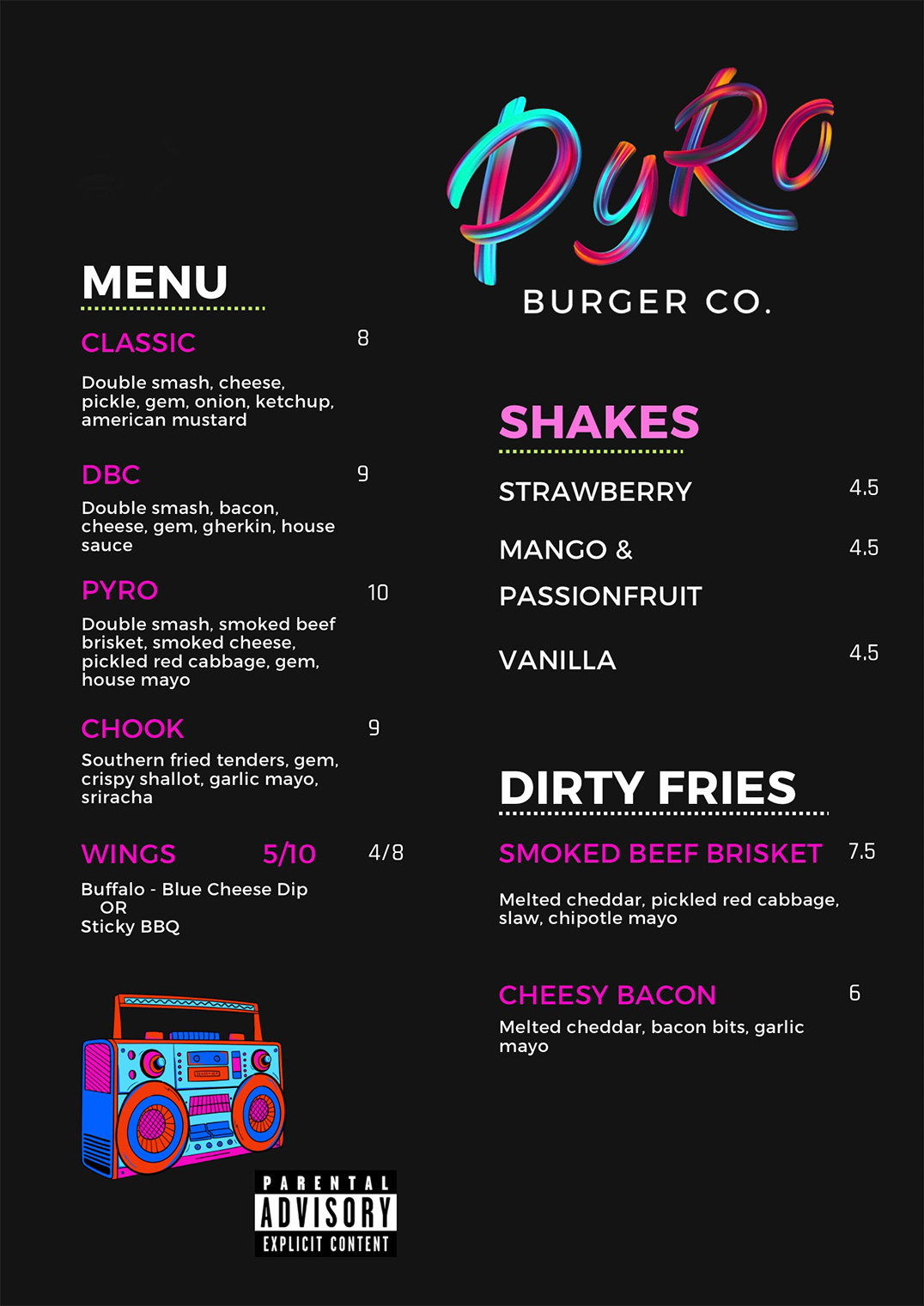 Pyro Burger Co Playing with Fire on the stunning North Coast