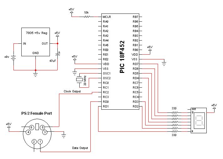 Ps2 Keyboard Wiring Diagram