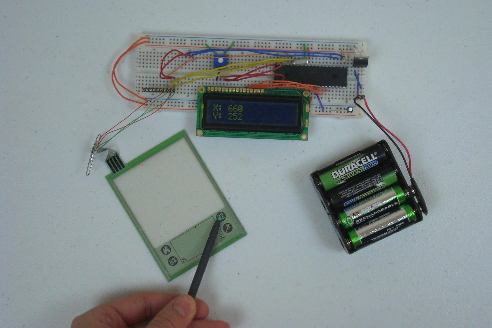 Simple Touch Screen Interface Introduction PyroElectro News