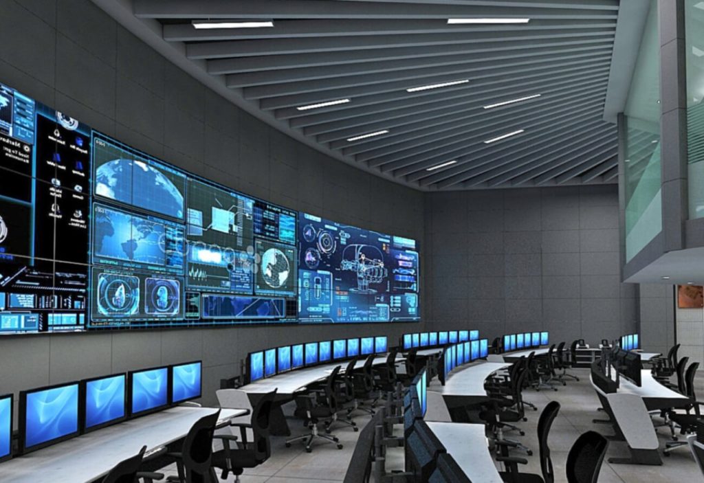 SOC Room Design Building Smart Security Centers(03)