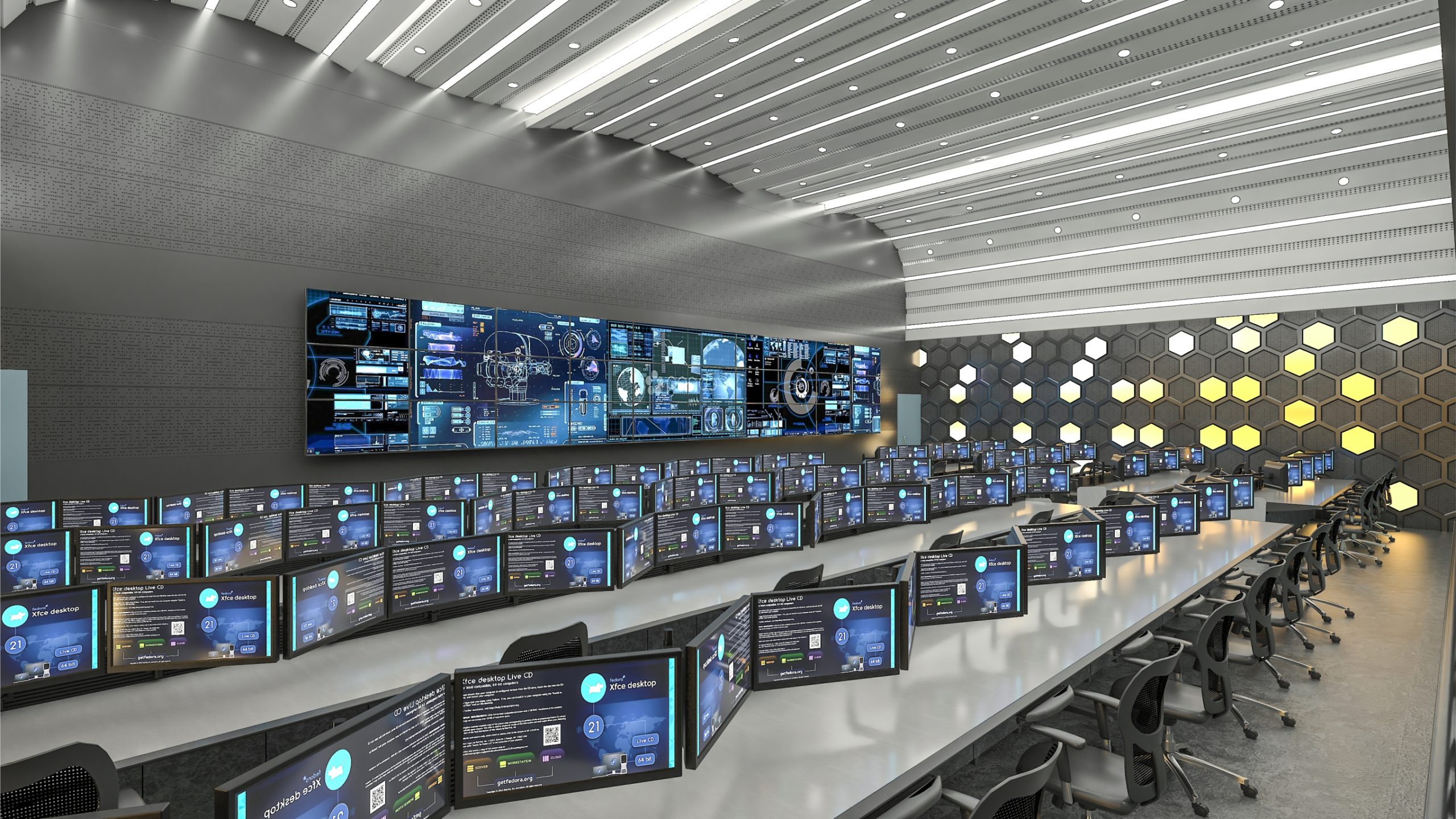 Control Room Console Furniture Technical & Command Center Furniture