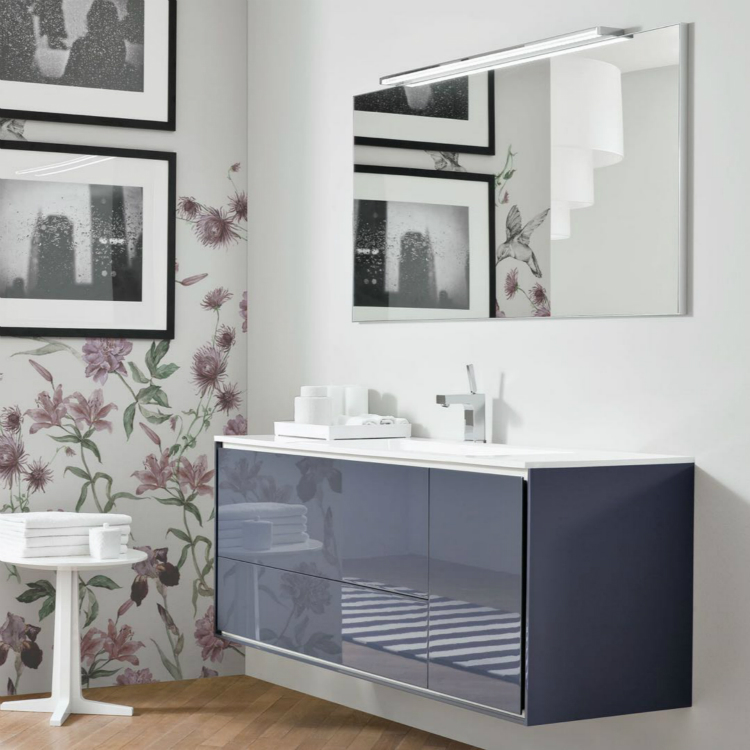 Lacquer Modern Bathroom Vanity