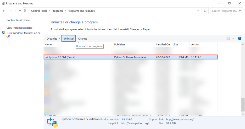How to Uninstall Python Python Central