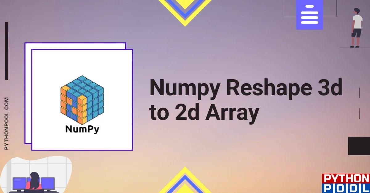 Easy Ways to Numpy Reshape 3d to 2d Array Python Pool