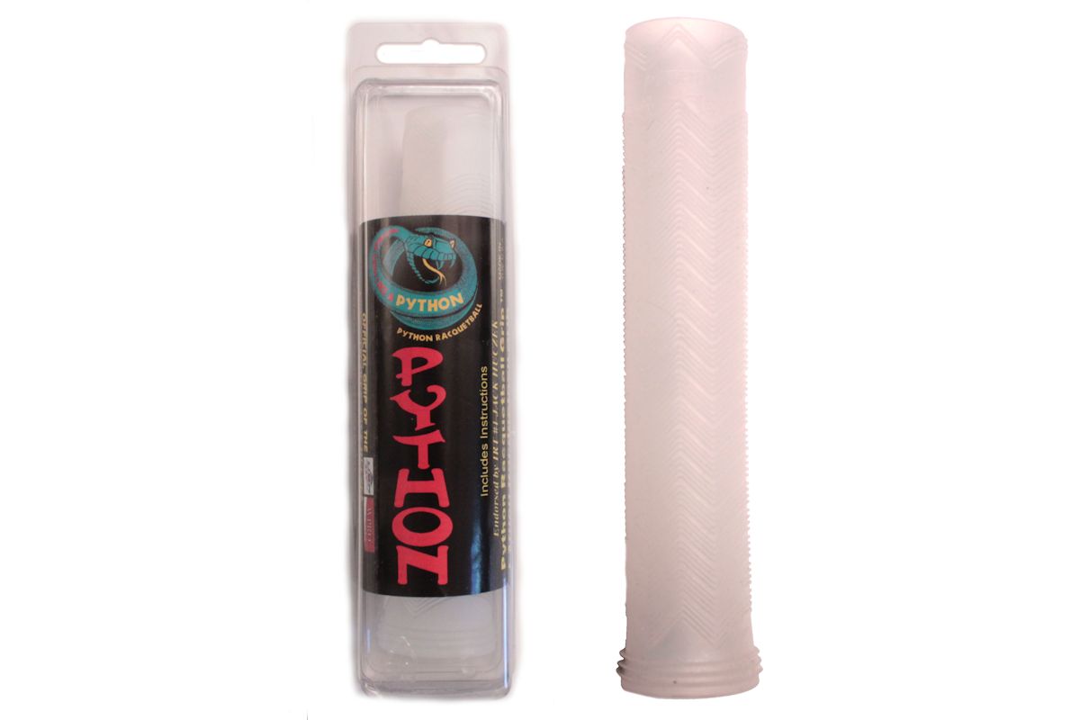 Python Grip (Clear) Packaged Python Racquetball