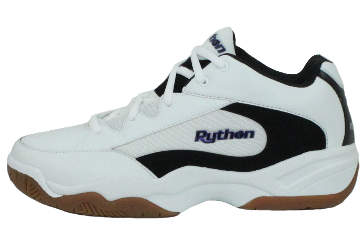 Python Deluxe WIDE (EE WIDTH) White Shoe Python Racquetball