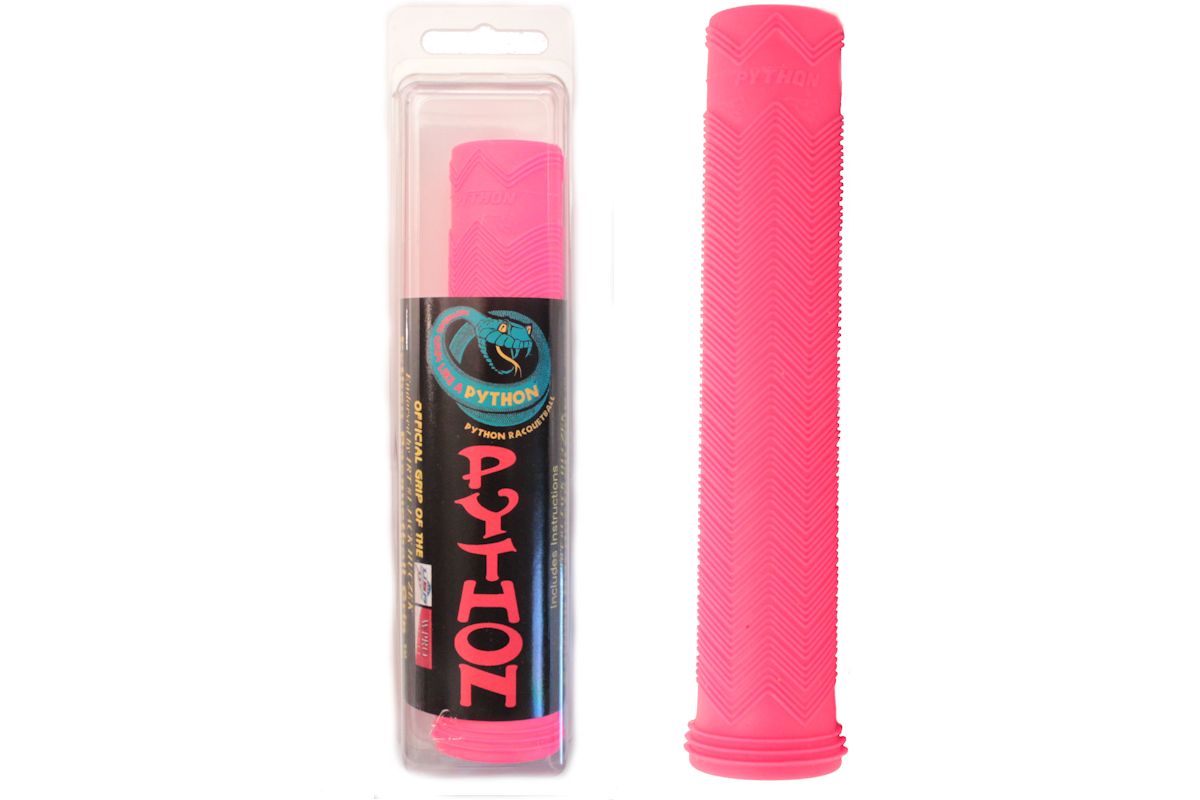 Python Grip (Pink) Packaged Python Racquetball