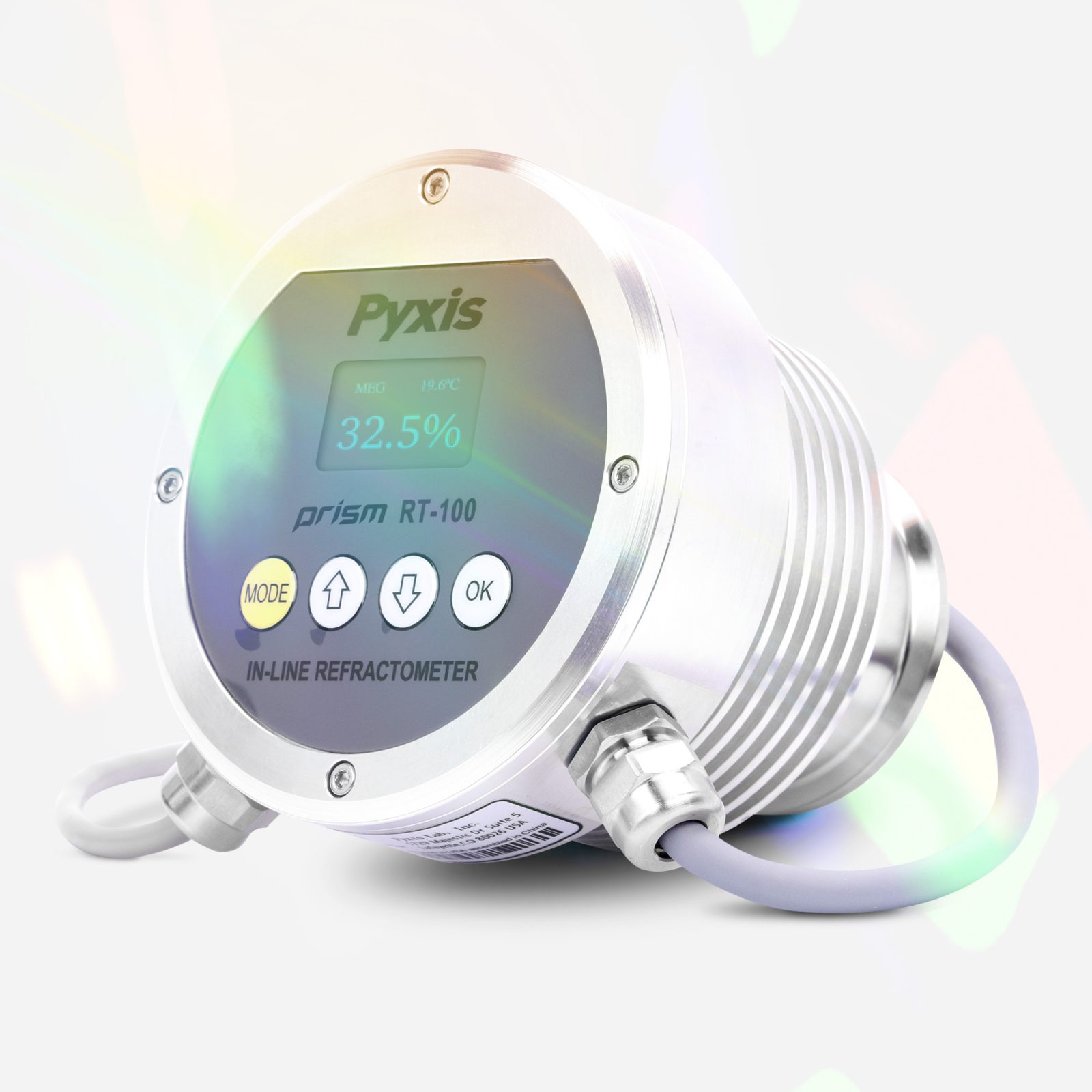RT100 PRISM Inline Refractometer Pyxis Lab, Inc.